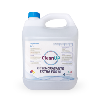 Galon de 4 litros de Desengrasante extra fuerte para colchones, ideal para eliminar olores y manchas difíciles.