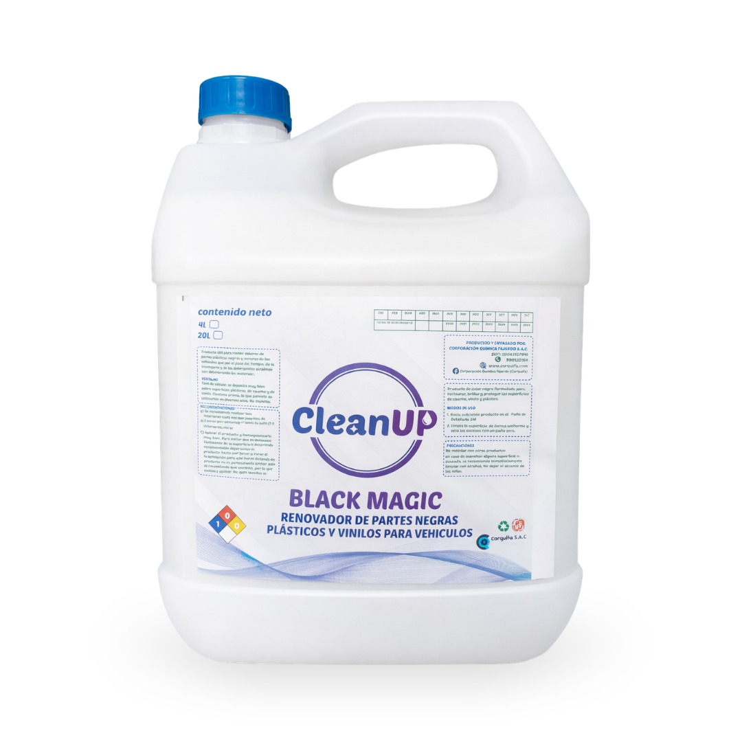 Un galon de 4 litros Limpiador blanco para cuero, ideal para mantener y restaurar la apariencia de productos de cuero.