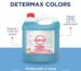 Botella de 4 litros de detergente Determax en varios colores, ideal para elegir el mejor detergente para ropa.