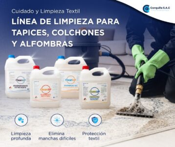 4 galones de Produtos de limpieza para colchones, tapiceria, alfombras, muebles